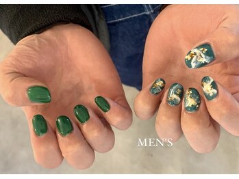 Men’s nail designed 