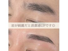 アイアム(i.am)の雰囲気（男性美眉＊WAXと毛量調整で綺麗な毛流れを再現します！！）