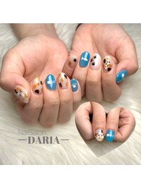 癒され猫ちゃんネイル