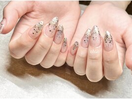 ラメグラデーション ネイル 国立