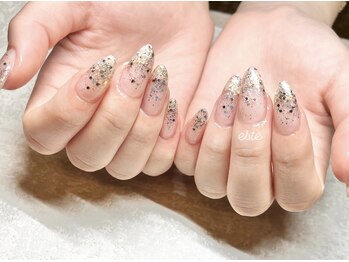 ラミュウ 国立(LA.MIU)/ラメグラデーション ネイル 国立