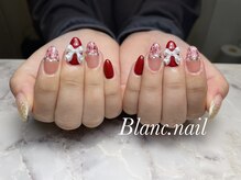 ブランネイル(BLANC.nail)/ツイードネイル