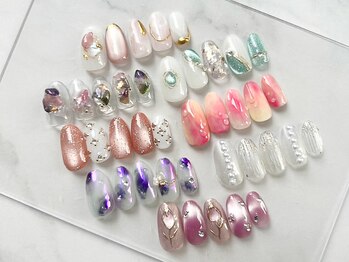 グラテチュード(gratitude)の写真/【定額デザイン￥5100～】定額メニューを豊富にご用意☆初回オフ無料