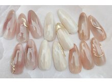 ファースト(FIRST)/ニュアンスデザインネイル