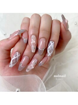 ノルネイル(nol nail)/水光マグフレンチネイル♪