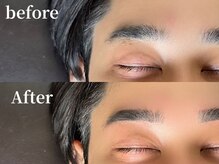 エムズアイブロウ 大和西大寺(M’sアイブロウ)/メンズハリウッドブロウリフト