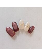 クー(Kuu)/バレンタインネイル