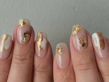 カラネイル 南森町店(calla nail)の写真/【お爪に優しいパラジェル使用！】人見知りさんでも落ち着いていただける少人数サロンです◎
