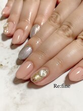 リファイン(Re:fine)/ジェル4本アート付け放題