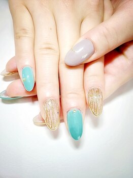 ネイルステーション ブルー(Nail Station BLUE)/