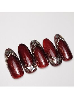 リアンナ(Rianah)/ボルドーガラスフレンチ★