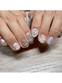 サイン(sin.)/モードニュアンスネイル