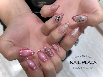 ネイルプラザ 河原町OPA店(NAIL PLAZA)/ミラーネイル