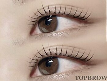 トップブロウ 京橋(TOP BROW)の写真/《仕事帰りOK/20時まで営業》パリジェンヌ/まつげパーマ/アイブロウでナチュラル可愛い目元に★