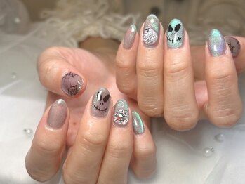 ジョアネイル(JOA Nail)/ハロウィン★オバケ★マグネット