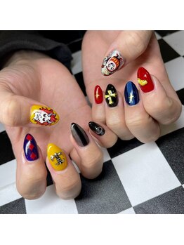 モレリア 心斎橋店(morelia)/手書きネイル