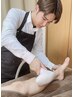 【夏のために男も綺麗に！】足丸ごと脱毛　20分　何度通っても！￥6000