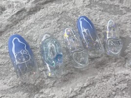 カラーグラデーションネイル