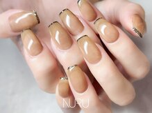 ヌル ネイル 新宿(NURU NAIL)/個性派/フレンチ/ラメ