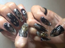 moqu.【モク】/メタル3Dアートニュアンスネイル