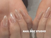 ネイルドットスタジオ 堺筋本町(NAIL DOT STUDIO)/ホワイトミラー