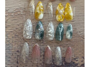エンネイル 富田林店(EN_NAIL)の写真/【毎月変わる定額デザイン】20種類以上の中からお選び頂けます^o^