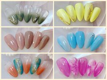 ロビン ネイル(ROBIN NAIL)の雰囲気(☆8月の定額アートセットジェルhand¥6600、foot¥7700☆)