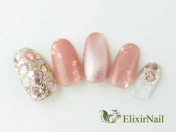 エリクサーネイル 池袋(Elixir Nail)/定額a シンプル/クーポン使用