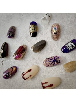 HelloWeenネイル