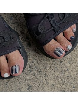 ネイルクイーン(Nail Queen)/ボーダーネイル¥7900♪