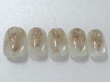 アイネイルズ 池袋店(I-nails)/もやもやベージュ