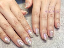 サロン ド モモ(salon de momo)/上嶋担当　オーロラネイル