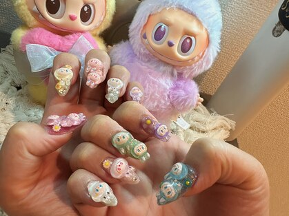 ブローディアネイルの写真