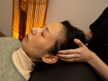 うたたね/施術の流れ（7）頭