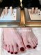 ユニコーンネイル 原宿表参道(unicorn nail)の写真/足先まで抜かりなく★デザイン豊富なフットネイルが足湯をございます!最短30分!ハンドと一緒にご予約可能♪