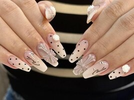 Mami限定　ドットクロムネイル