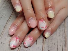 ウォーターワールド 大和店(WATER WORLD)/プッチ柄ネイル