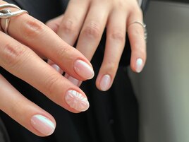 クリアぷっくりフラワー