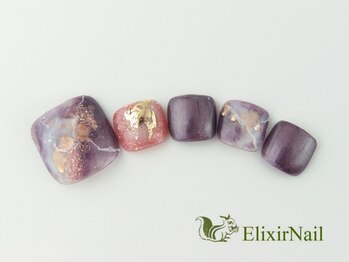 エリクサーネイル 池袋(Elixir Nail)/フットやり放題/クーポン使用