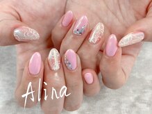 エリナネイルサロン池袋(Alina Nail Salon)/フラワーネイル