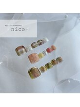 ニコ(nico+)/Foot nail sample