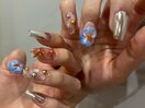 長さ出し　スカルプ