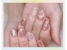 バカラアートのニュアンスネイル