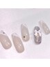 【ハンド☆定額人気No.1】定額きらきらパーツ韓国ワンホン風　¥8500