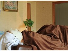 座禅荘ナガラ 岐阜(NAGARA)の雰囲気（フェイシャル中は足枕。ボディ中は胸枕で圧迫感がないように。）