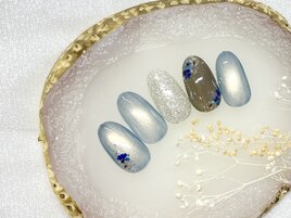 押し花 ミルクマグ