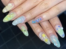 ゆびノさき イバラキシ(ibarakishi)/パステルニュアンス