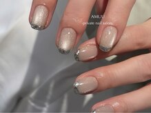 アミュー(AMUU)/ガラスフレンチmagベース