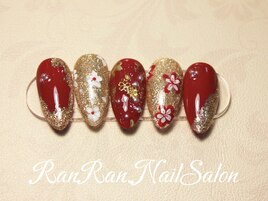 成人式定額ネイル