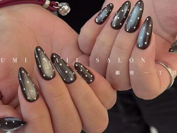 大人気マグネットネイル